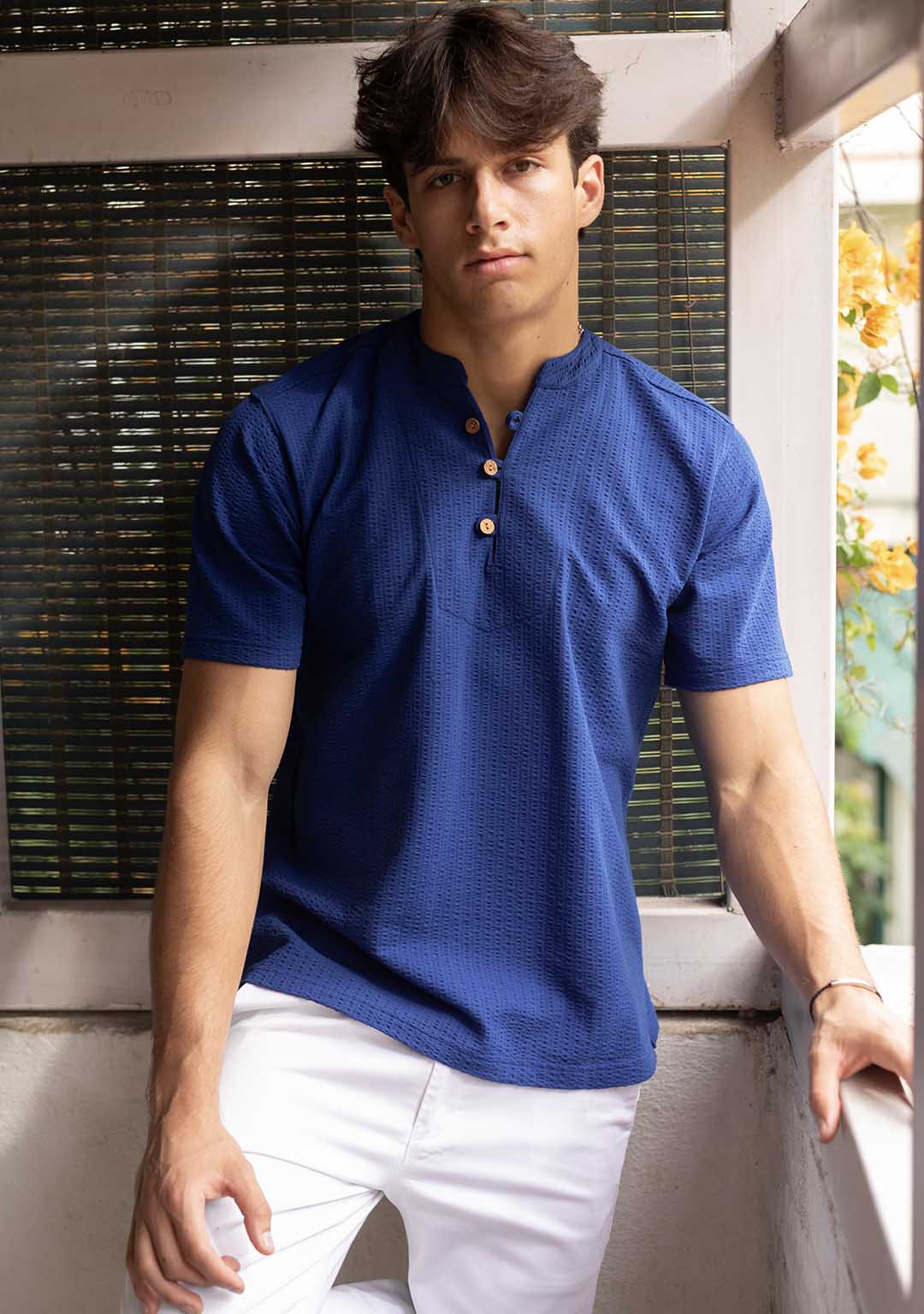 Nimbus Shirt in Classic Blue