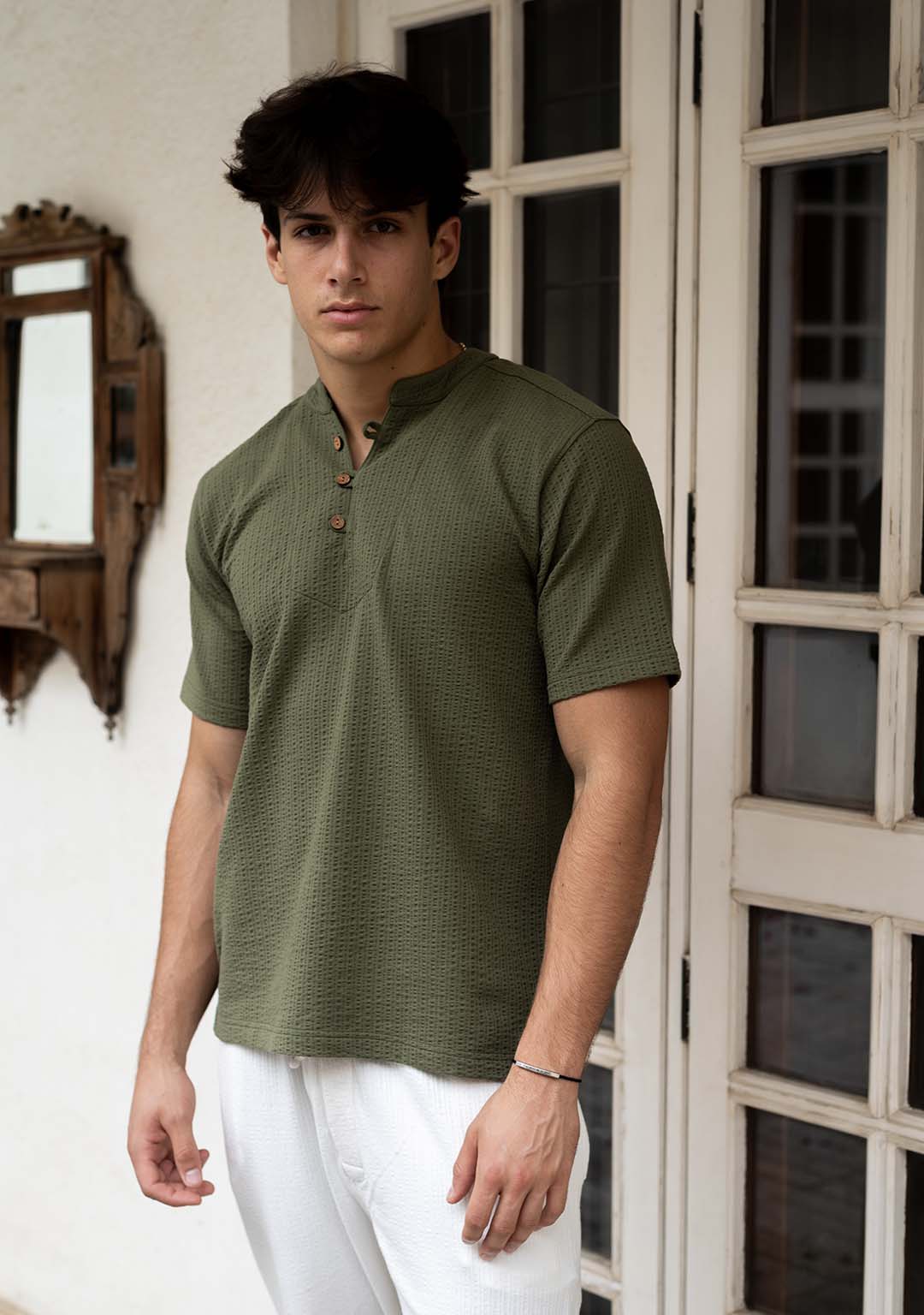 Nimbus Shirt in Olive