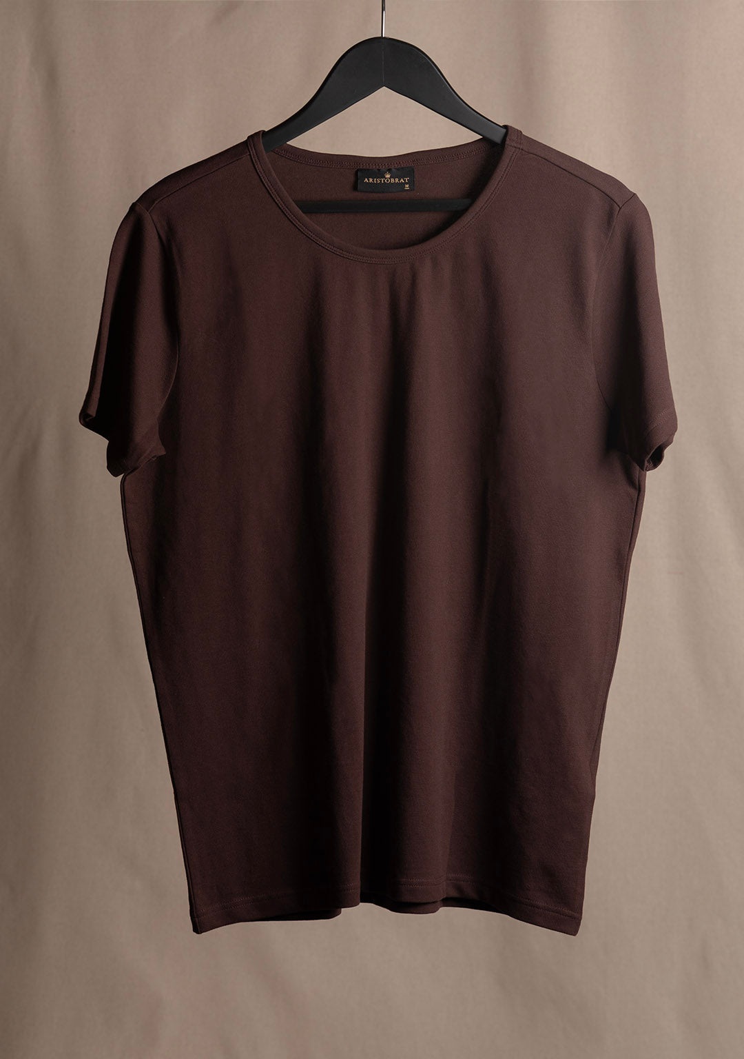 Piqué T-Shirt in Tiramisu