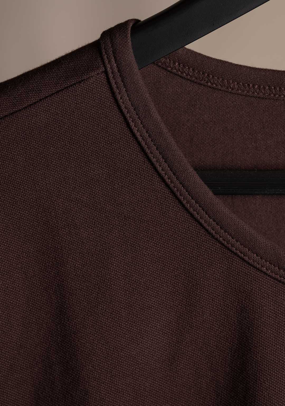 Piqué T-Shirt in Tiramisu