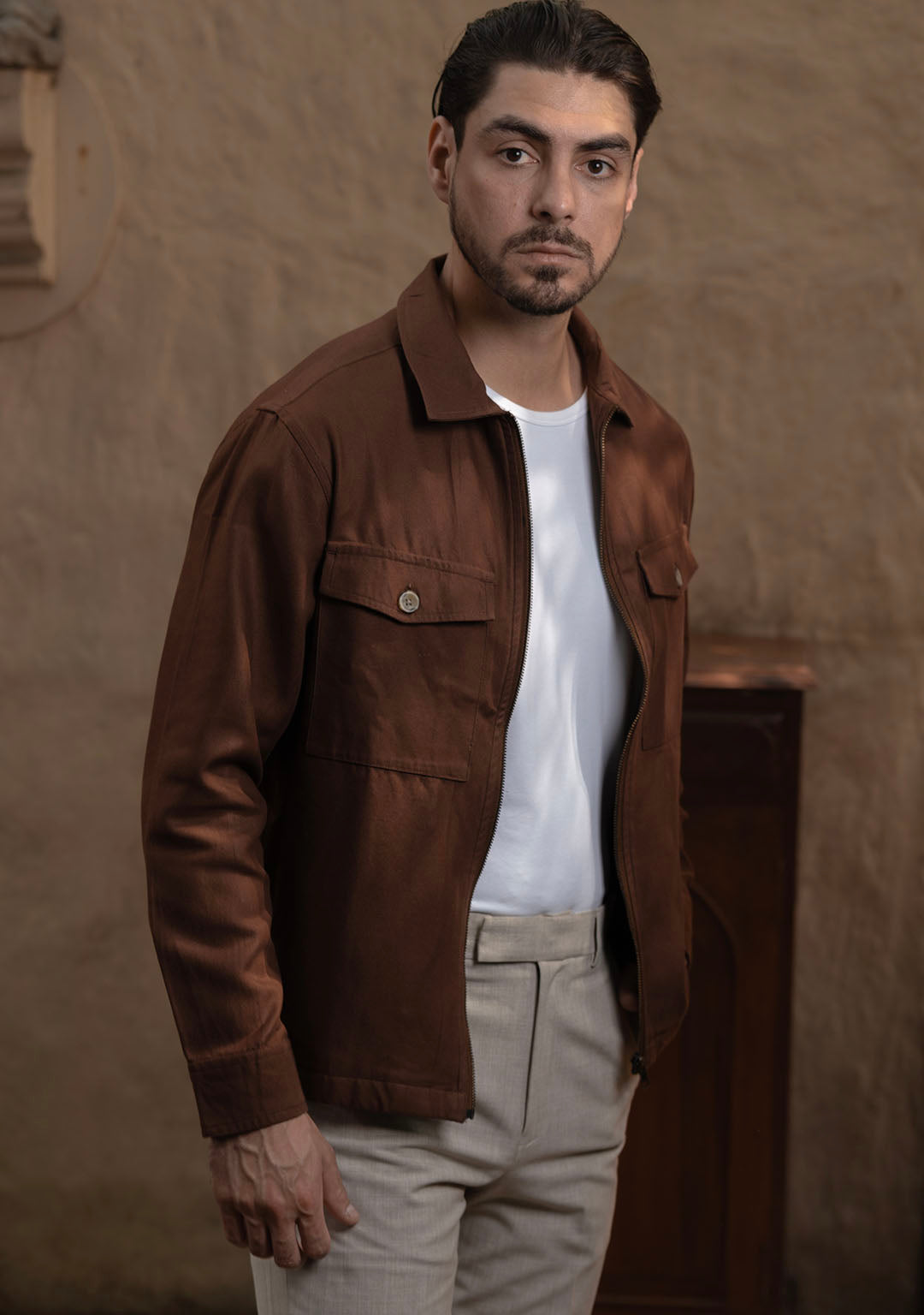 Shacket in Hot Fudge