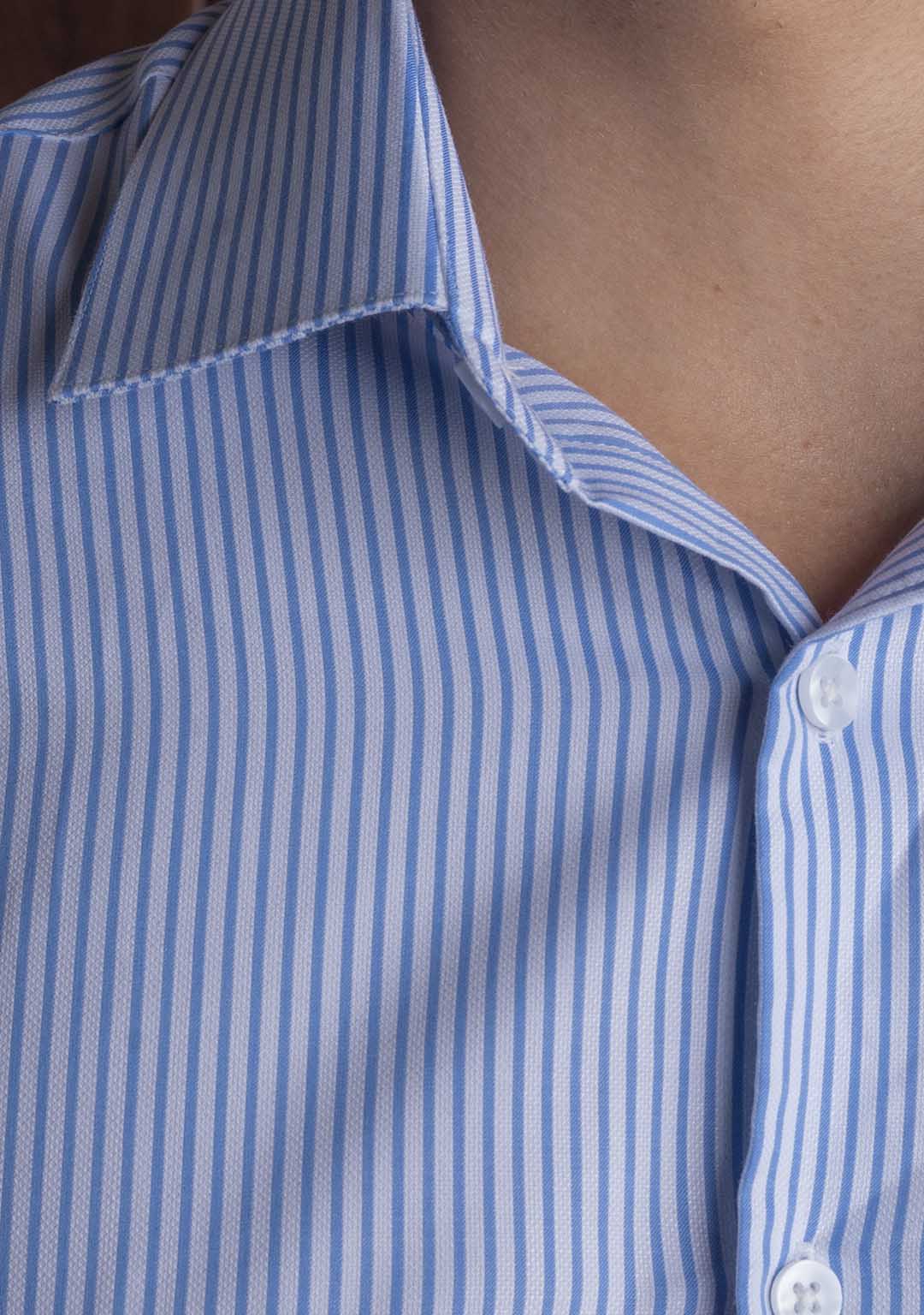 Striped Shirt in Parisian Blue