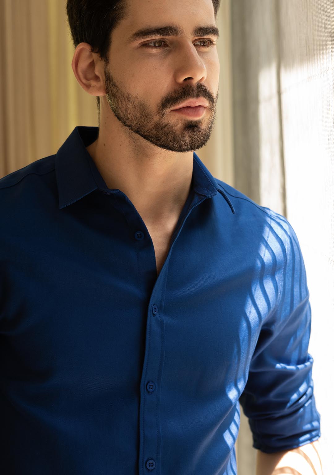 Tencel™ Shirt in Classic Blue