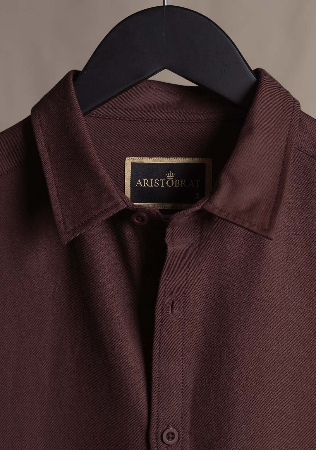 Tencel™ Shirt in Bitter Chocolate