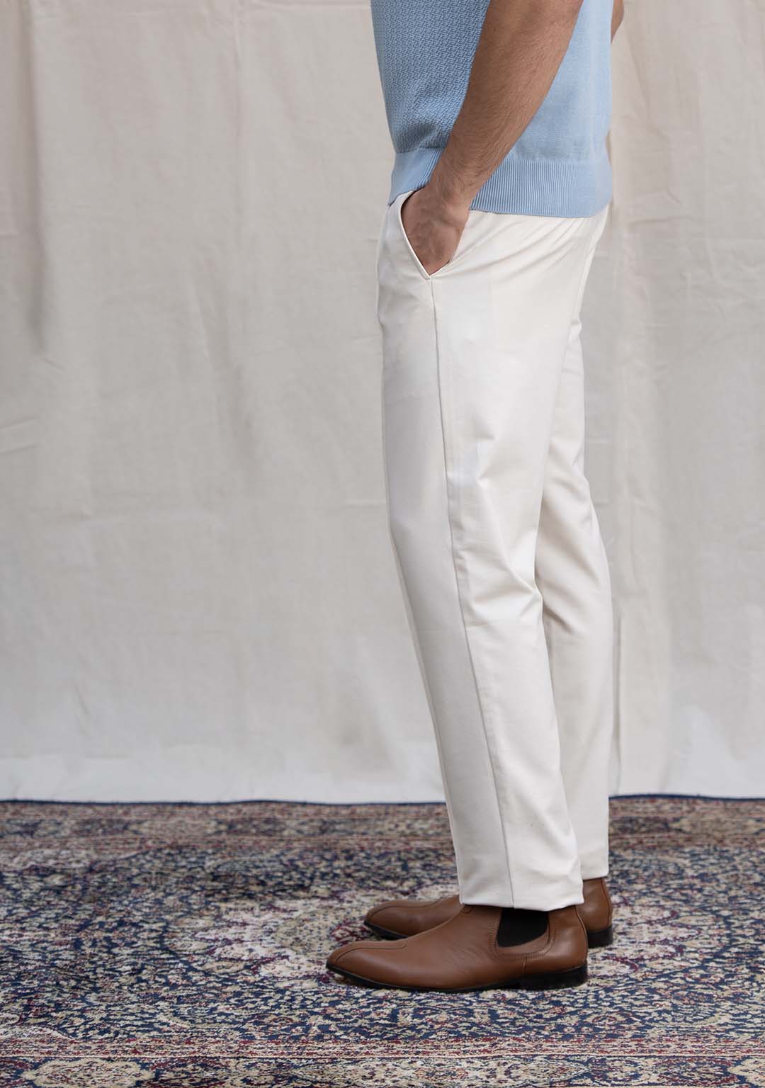 Transit Pant in French Vanilla