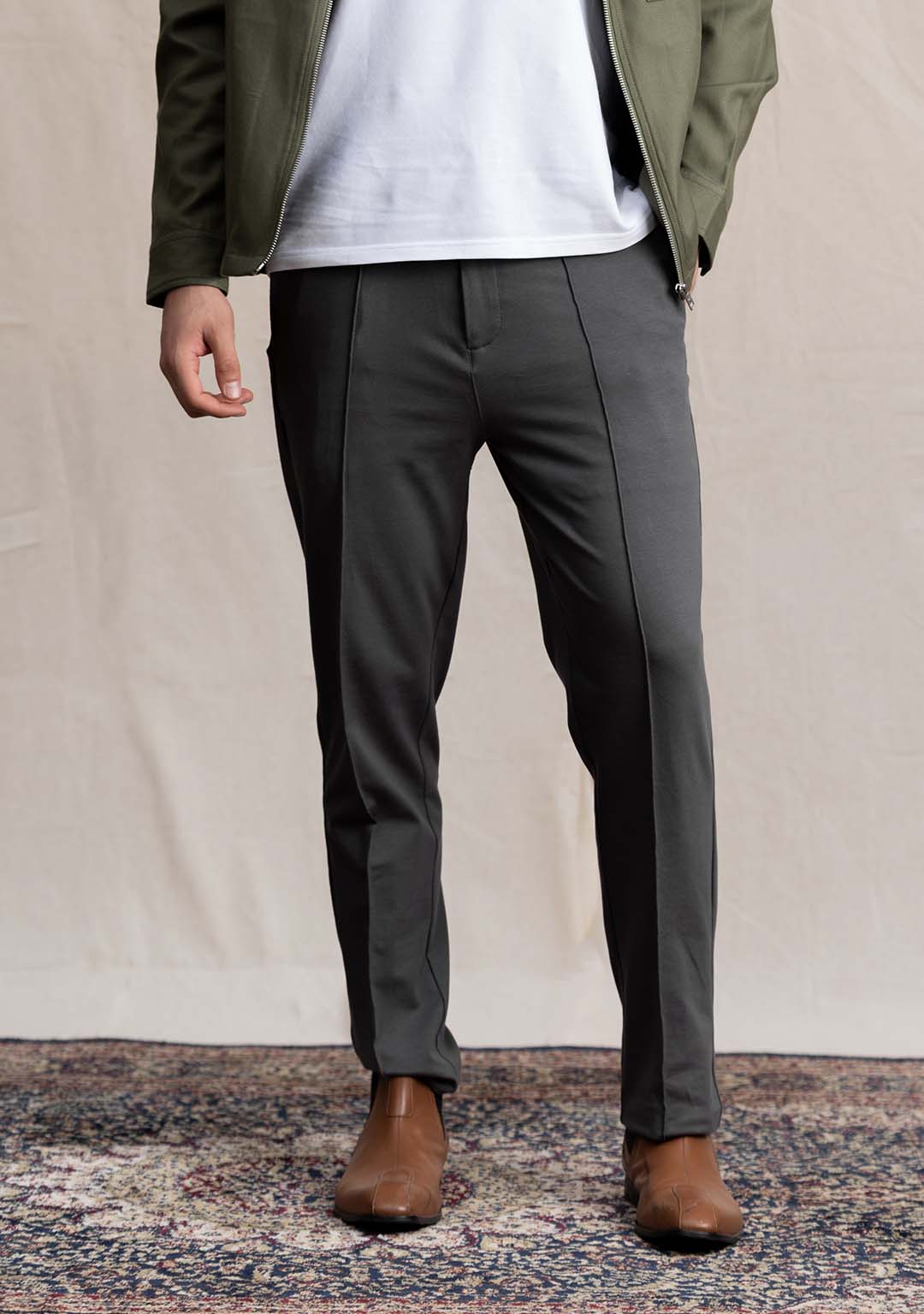 Transit Pants in Steel Grey