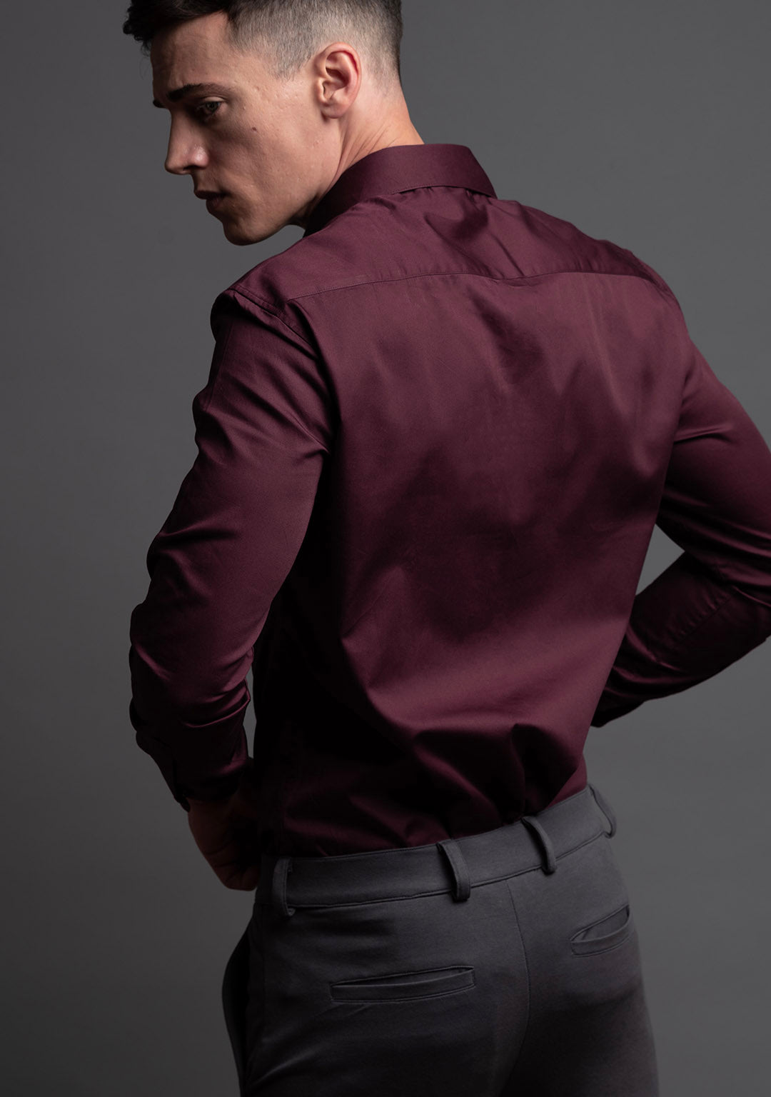 Classic Shirt in Wine