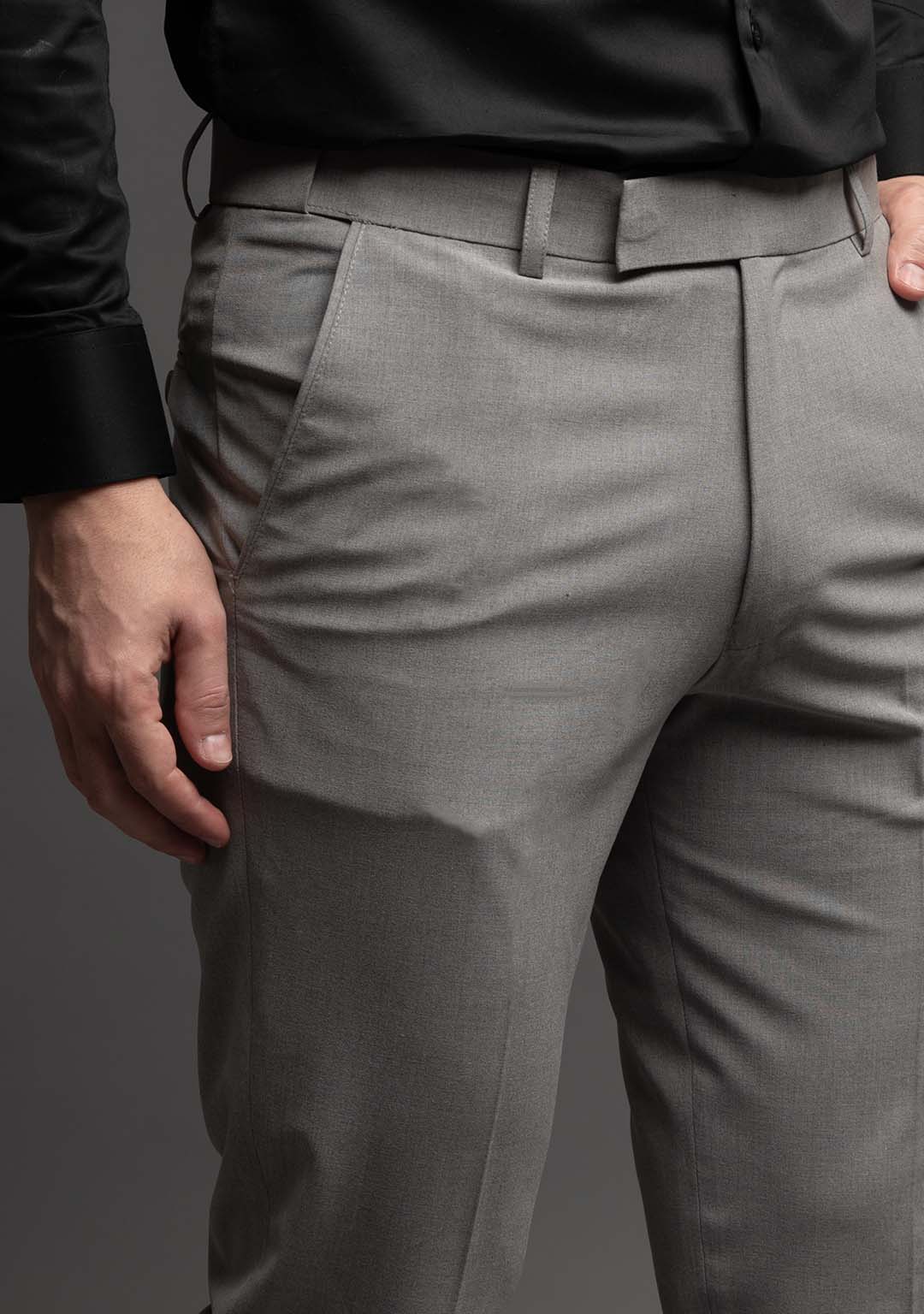 Elite Trousers in Ice Grey