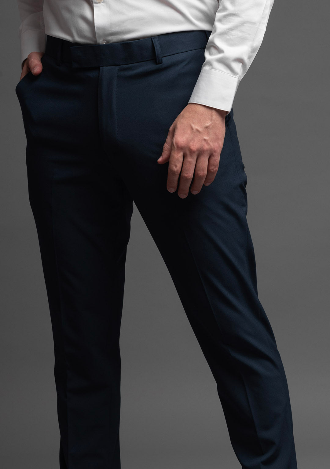 Elite Trousers in Oxford Blue