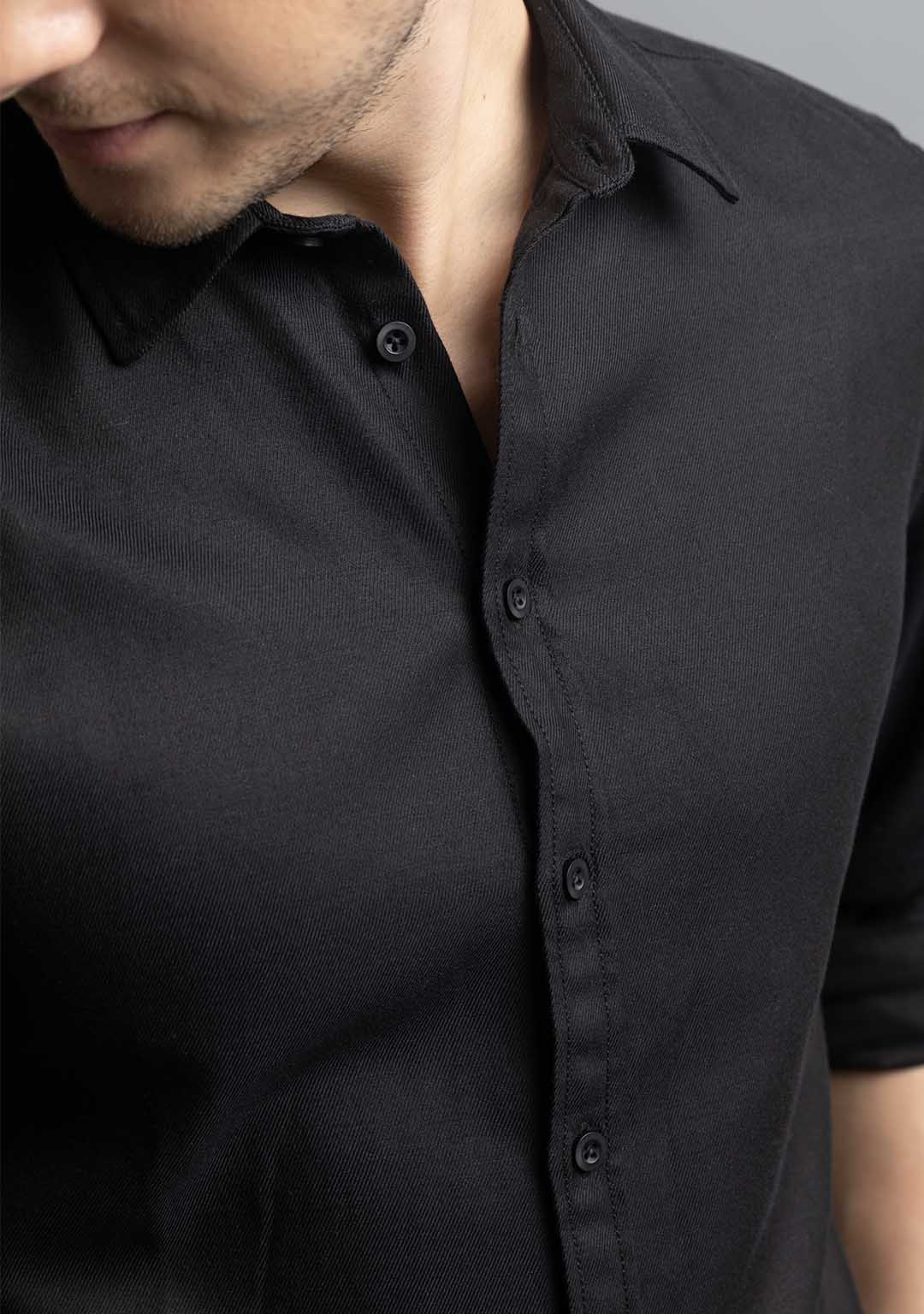 Tencel Shirt Black