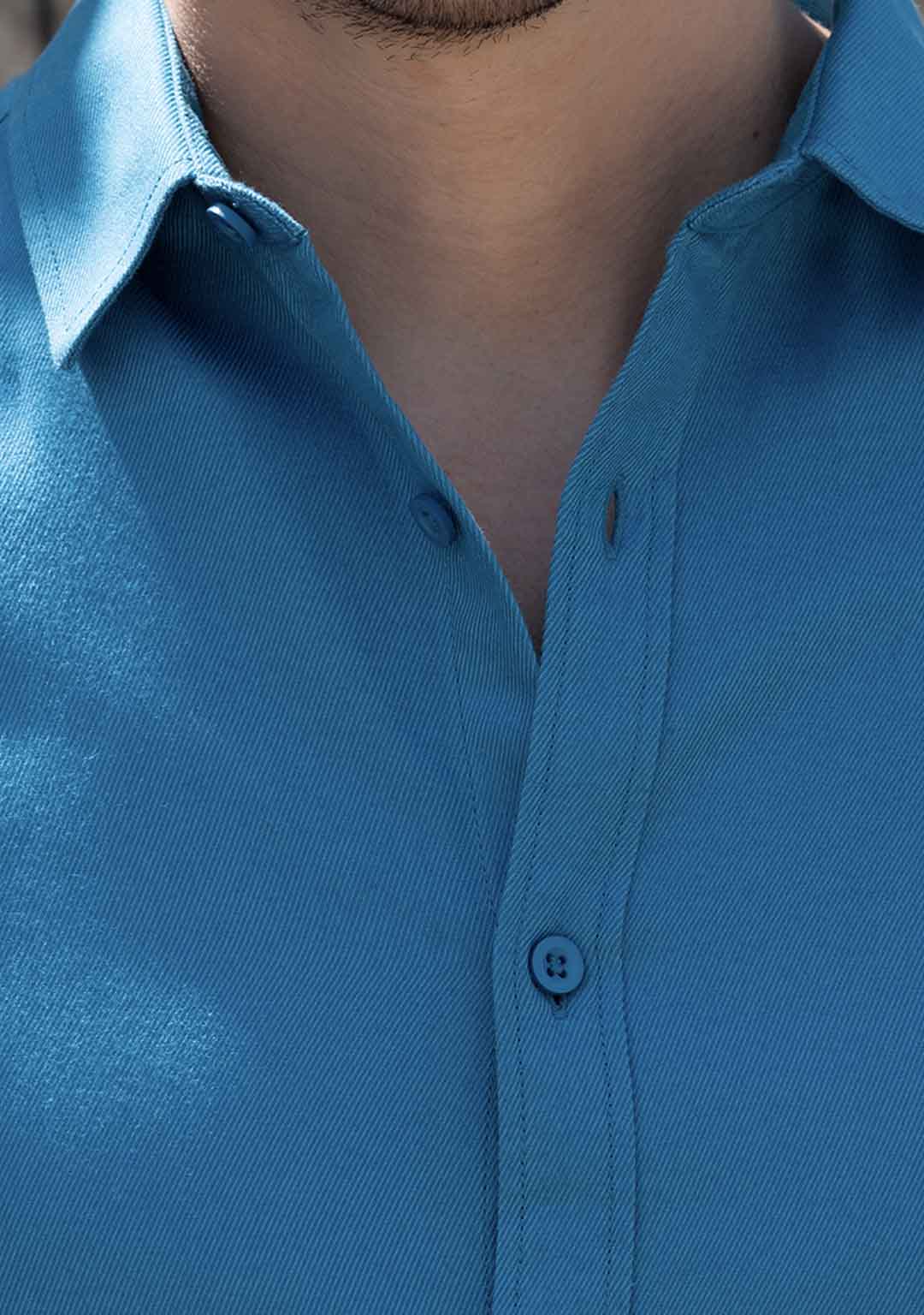 Tencel™ Shirt in Mediterranean