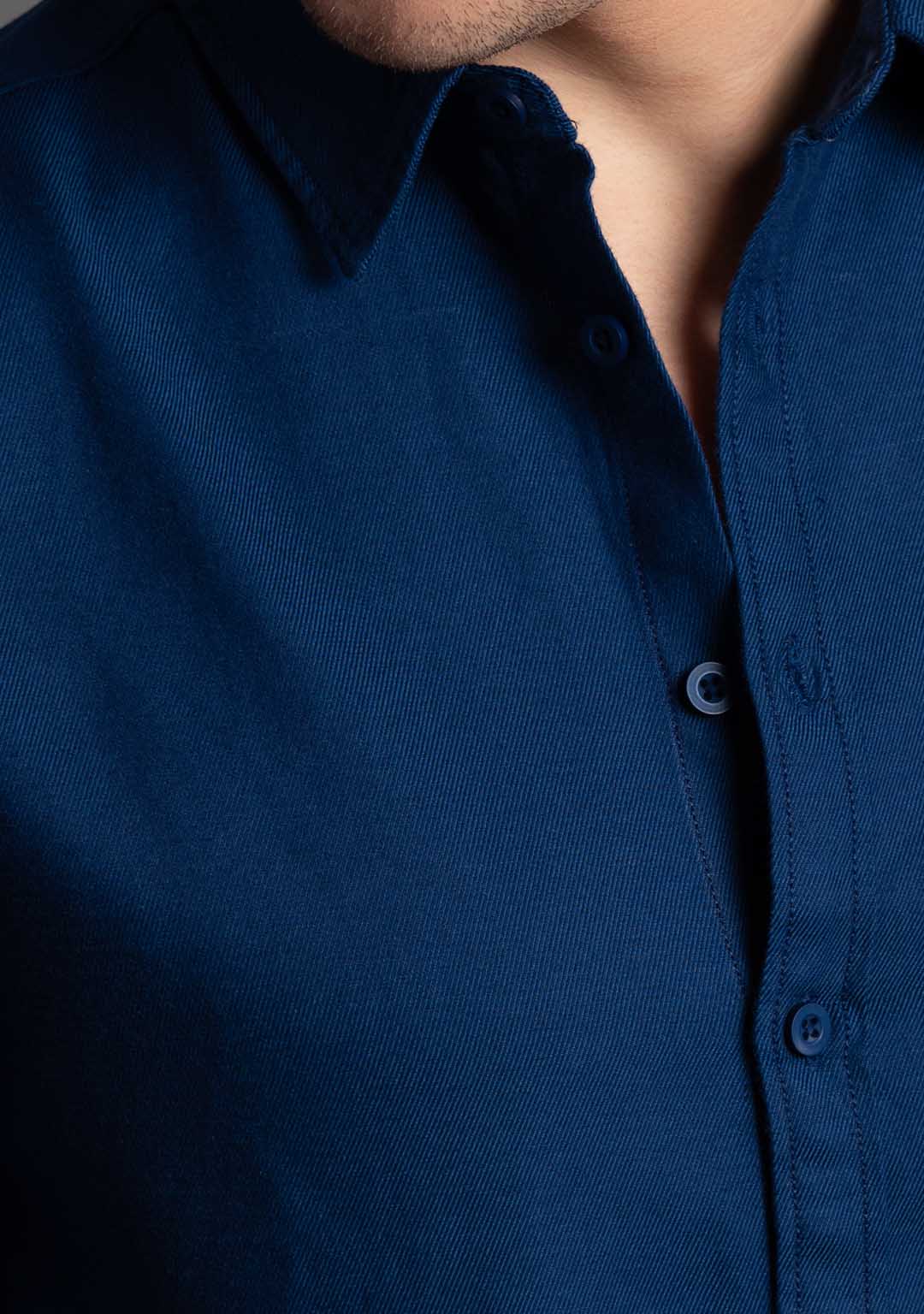 Tencel™ Shirt in Classic Blue