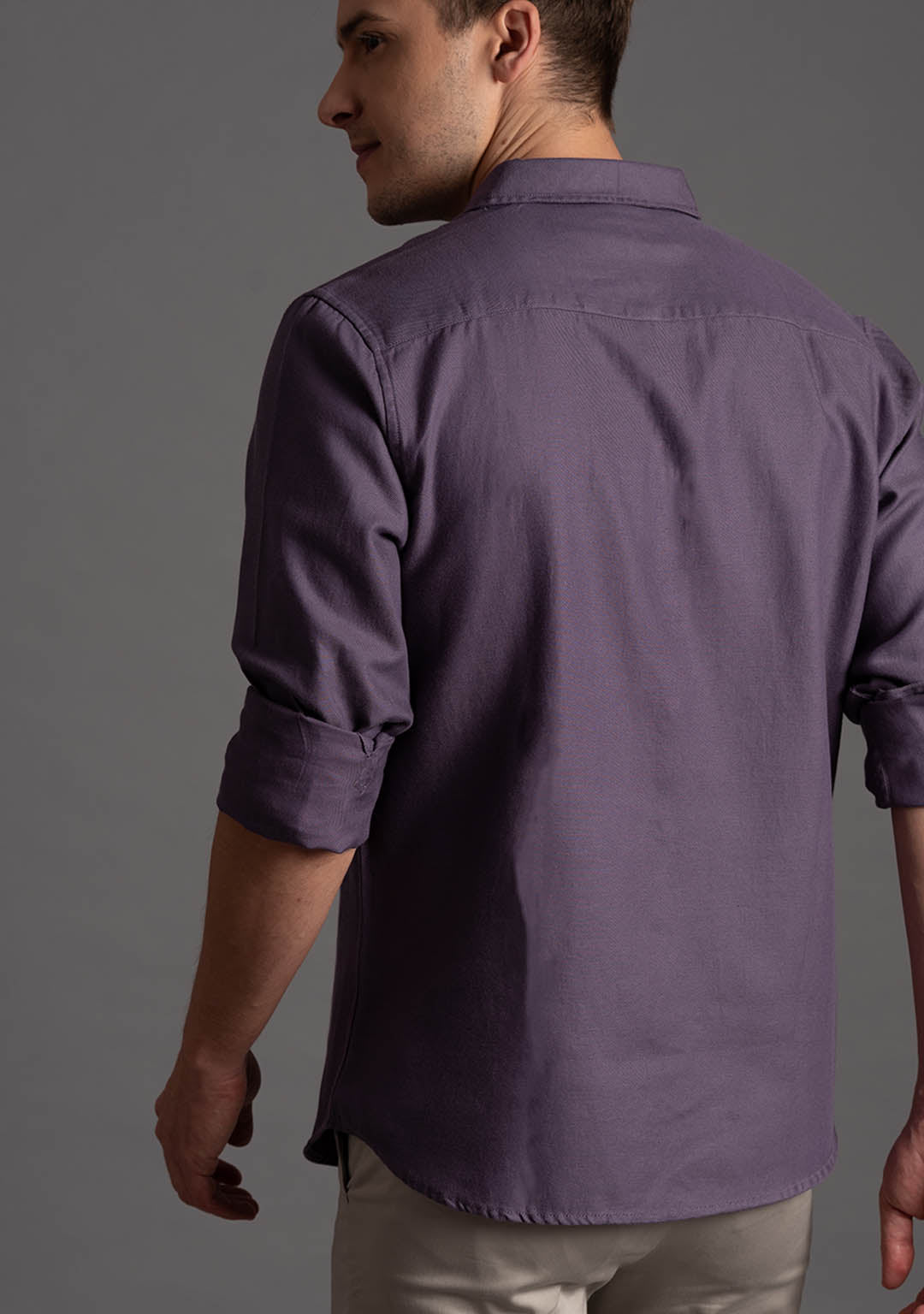 Tencel™ Shirt in Mulberry - Aristobrat